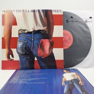 Bruce Springsteen Born in USA Vinyl Record QC 38653 Original Pressing 1984 VG